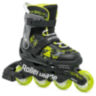 Ролики Rollerblade Microblade SL black-lime 28-32